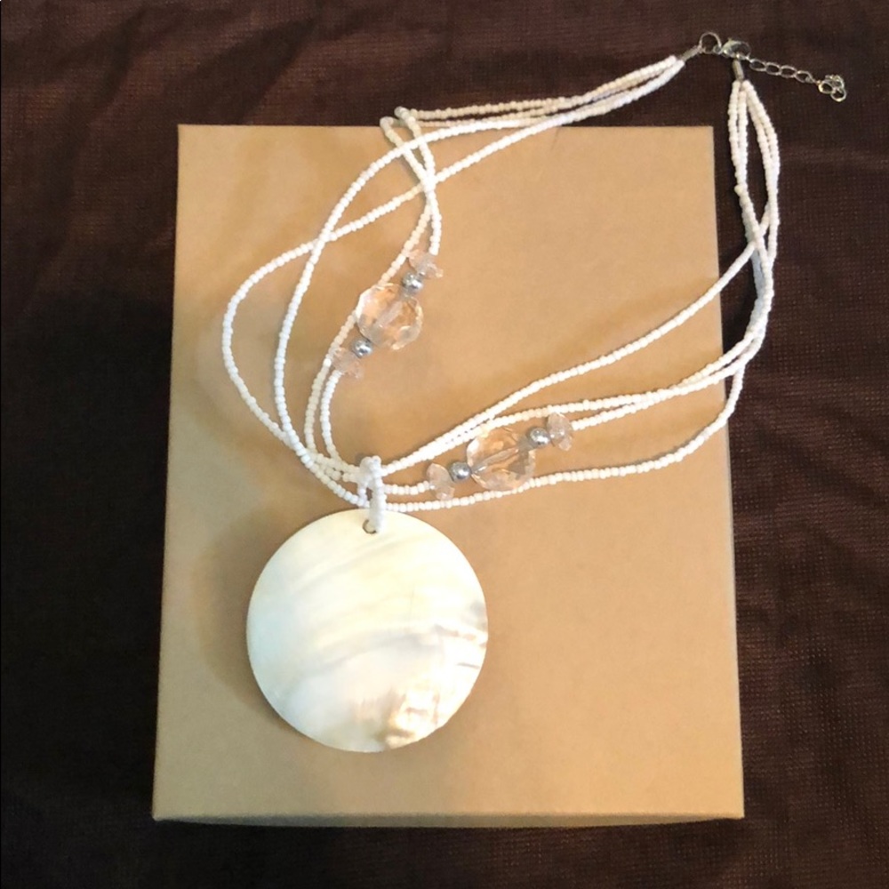 White Shell Necklace